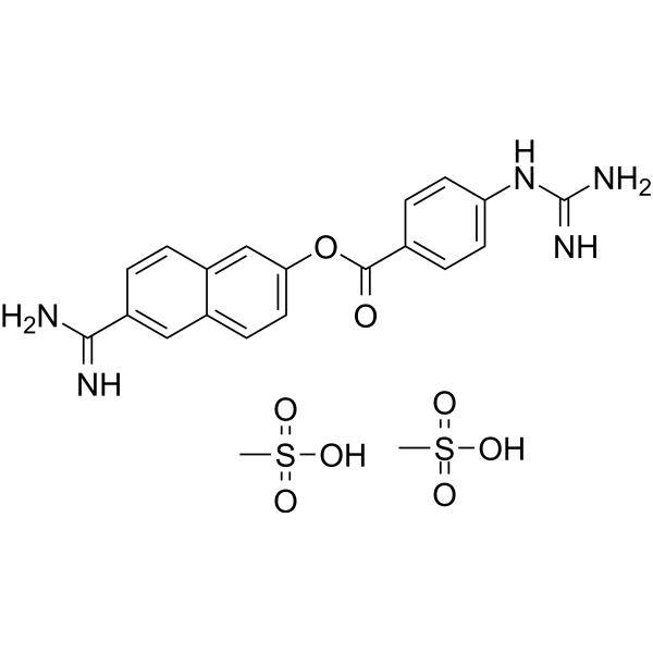 Nafamostat mesylate CAS No.82956-11-4