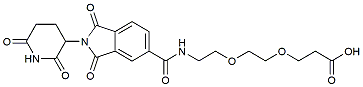 Thalidomide-5-(PEG2-acid)