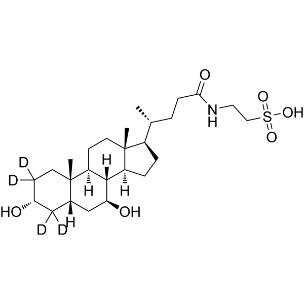 Tauroursodeoxycholate-d4 CAS No.2410279-94-4