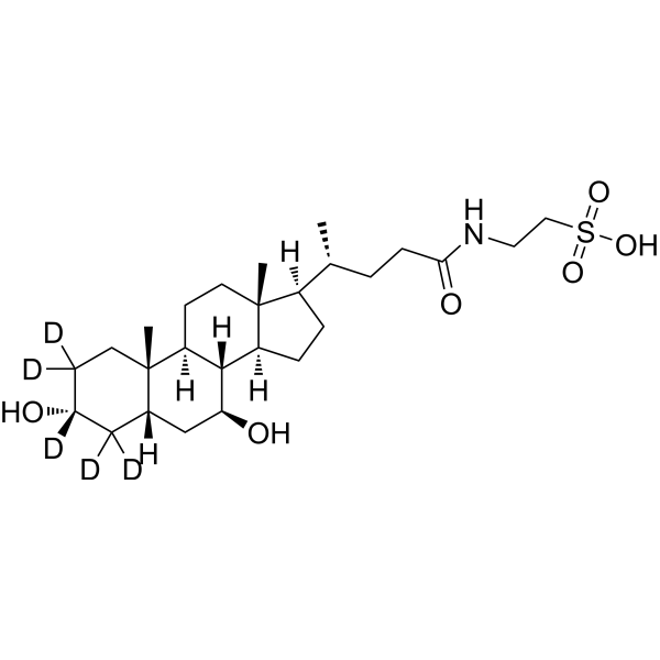 Tauroursodeoxycholate-d5 CAS No.1207294-25-4