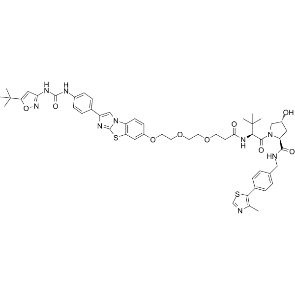 PROTAC FLT-3 degrader 1 CAS No.2230826-81-8