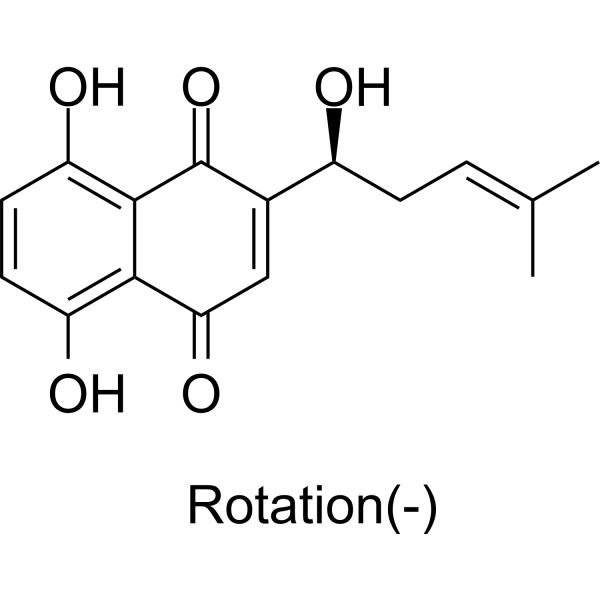 (-)-Alkannin CAS No.517-88-4