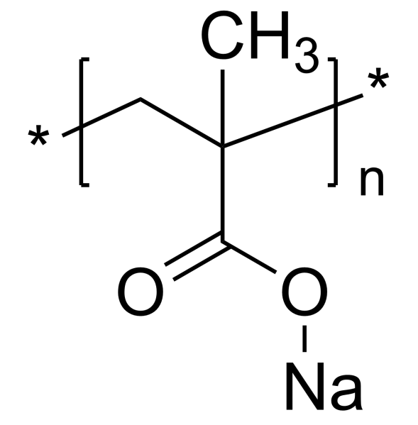 POLY(METHACRYLIC ACID SODIUM SALT)  CAS:25086-62-8