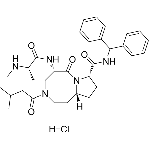 Xevinapant hydrochloride CAS No.1071992-57-8