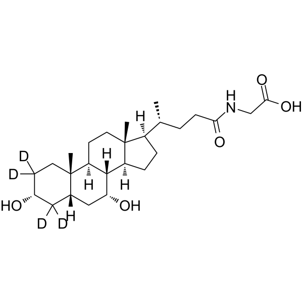 Glycochenodeoxycholic acid-d4 CAS No.1201918-16-2