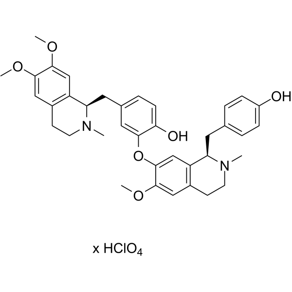 Liensinine perchlorate CAS No.2385-63-9