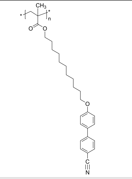 POLY(11-[4-CYANOBIPHENYL-4-YLOXY]-UNDECYL METHACRYLATE)