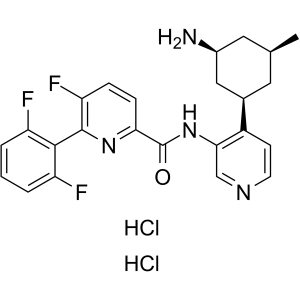 PIM-447 dihydrochloride CAS No.1820565-69-2