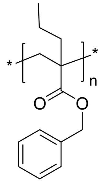 POLY(BENZYL Α-PROPYLACRYLATE)