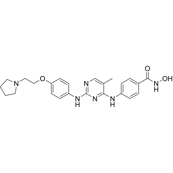 HDAC/JAK/BRD4-IN-1 CAS No.2755325-84-7