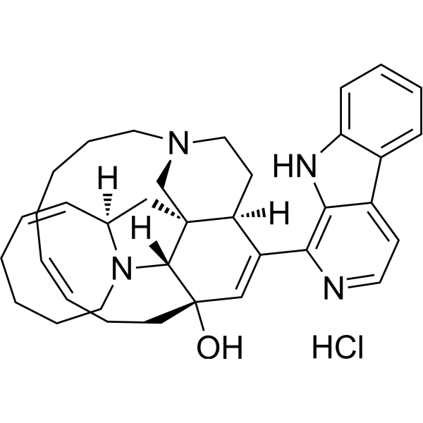 Manzamine A hydrochloride CAS No.104264-80-4