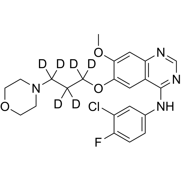 Gefitinib-d6 CAS No.1228664-49-0