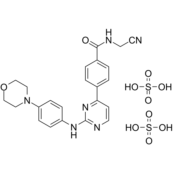 Momelotinib sulfate CAS No.1056636-06-6