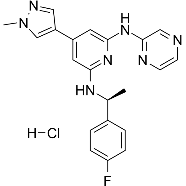 Ilginatinib hydrochloride CAS No.1239358-85-0