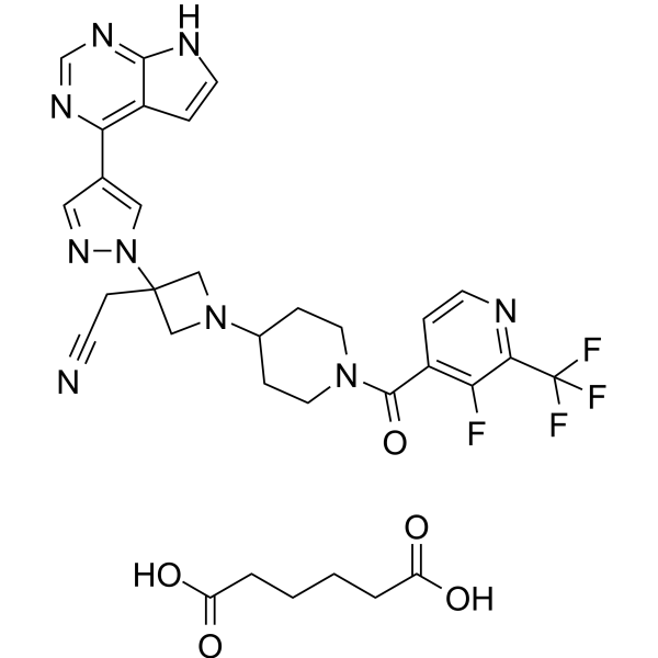 Itacitinib adipate CAS No.1334302-63-4