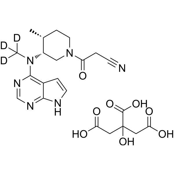 Tofacitinib-d3 citrate CAS No.2701680-77-3