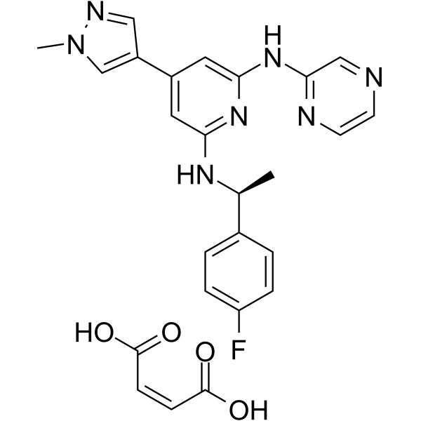 Ilginatinib maleate CAS No.1354799-87-3