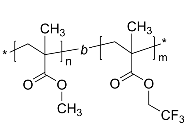 POLY(METHYL METHACRYLATE)-B-POLY(2,2,2-TRIFLUOROETHYL METHACRYLATE)