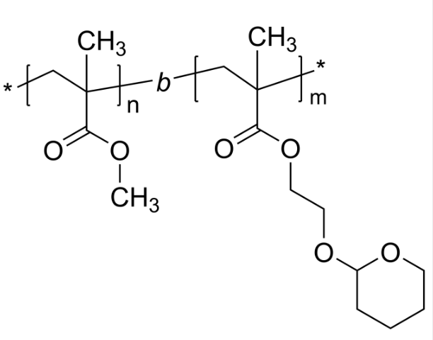 POLY(METHYL METHACRYLATE)-B-POLY(2-[TETRAHYDRO-2H-PYRAN-2-YLOXY]-ETHYL METHACRYLATE)