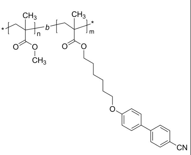 POLY(METHYL METHACRYLATE)-B-POLY(6-[4-CYANOBIPHENYL-4-YLOXY]-HEXYL METHACRYLATE)