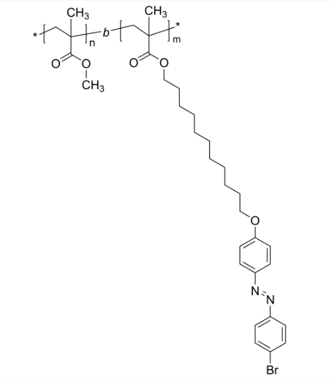 POLY(METHYL METHACRYLATE)-B-POLY(11-[4-(4-BUTYLPHENYLAZO)PHENOXY]-UNDECYL METHACRYLATE)