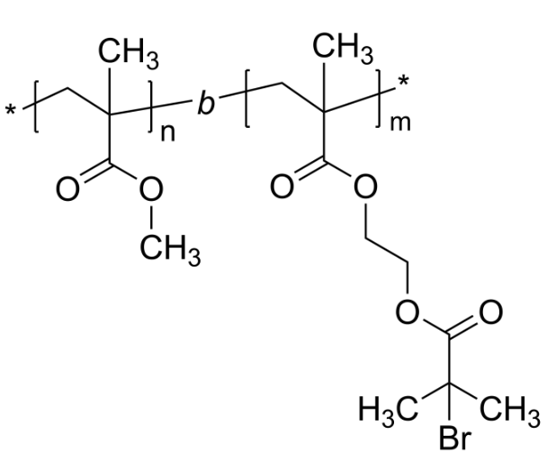 POLY(METHYL METHACRYLATE)-B-POLY(2-[2-BROMOISOBUTYRYLOXY]-ETHYL METHACRYLATE)