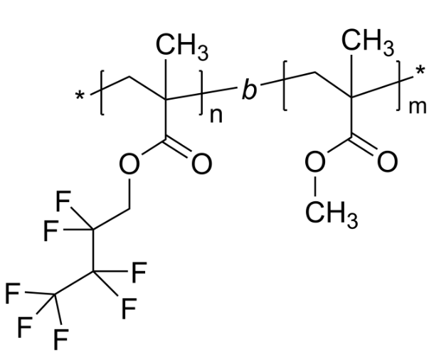 POLY(2,2,3,3,4,4,4-HEPTAFLUOROBUTYL METHACRYLATE)-B-POLY(METHYL METHACRYLATE)