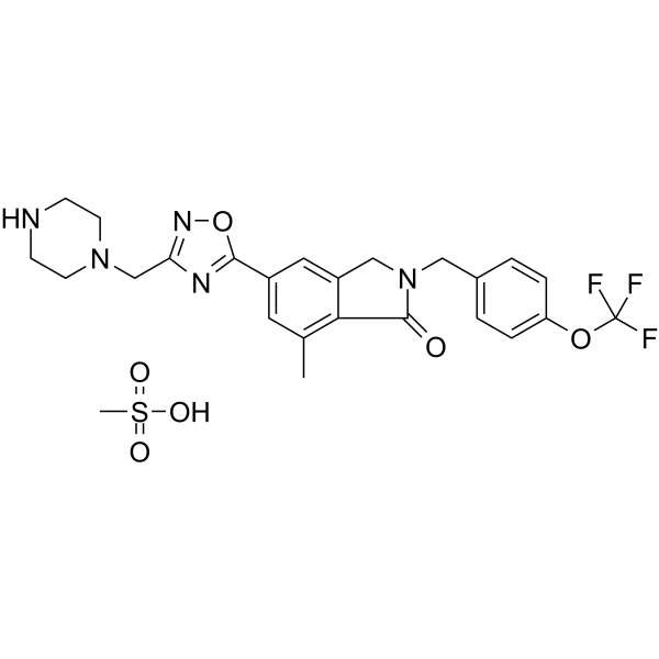 AZD-8529 mesylate CAS No.1314217-69-0