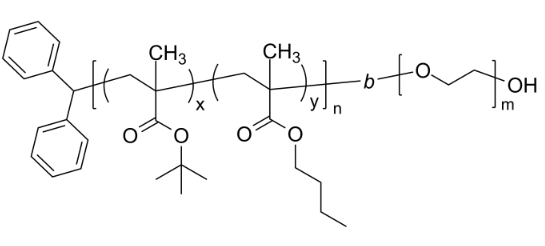 POLY(TERT-BUTYL METHACRYLATE-CO-N-BUTYL METHACRYLATE)-B-POLY(ETHYLENE OXIDE)