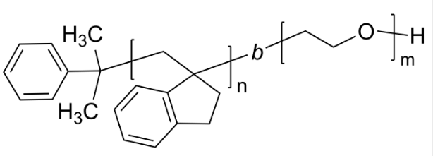 POLY(Α-METHYLENE INDANE)-B-POLY(ETHYLENE OXIDE)