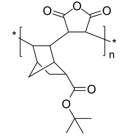 POLY([TERT-BUTYL 5-NORBORNENE-2-CARBOXYLATE]-ALT-MALEIC ANHYDRIDE),ALTERNATING