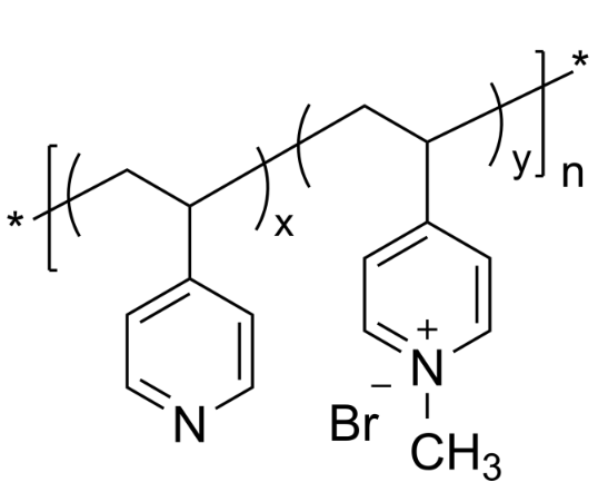 POLY(4-VINYL PYRIDINE-CO-4-VINYL N-METHYLPYRIDINIUM BROMIDE)