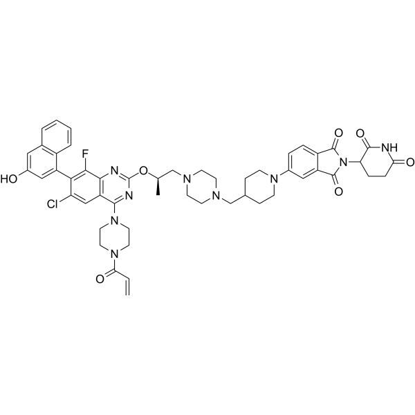 PROTAC KRAS G12C degrader-2 CAS No.2378257-72-6