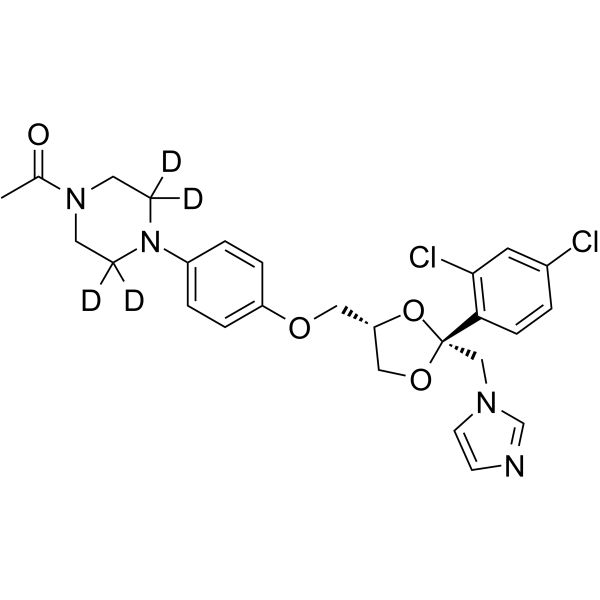 Ketoconazole-d4 CAS No.1398065-75-2