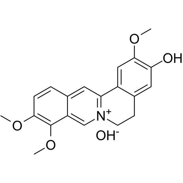 Jatrorrhizine hydroxide CAS No.483-43-2