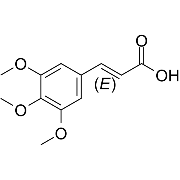 (E)-3,4,5-Trimethoxycinnamic acid CAS No.20329-98-0