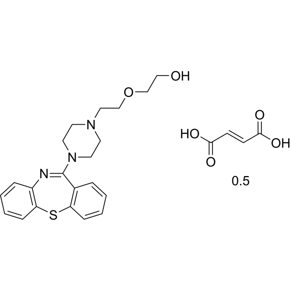 Quetiapine hemifumarate (Standard) CAS No.111974-72-2