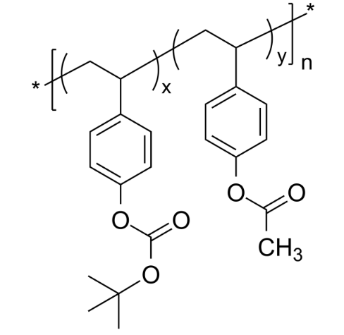 POLY(4-[TERT-BUTOXYCARBONYLOXY]-STYRENE-CO-4-ACETOXYSTYRENE),RANDOM