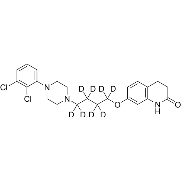 Aripiprazole (1,1,2,2,3,3,4,4-d8) CAS No.1089115-04-7