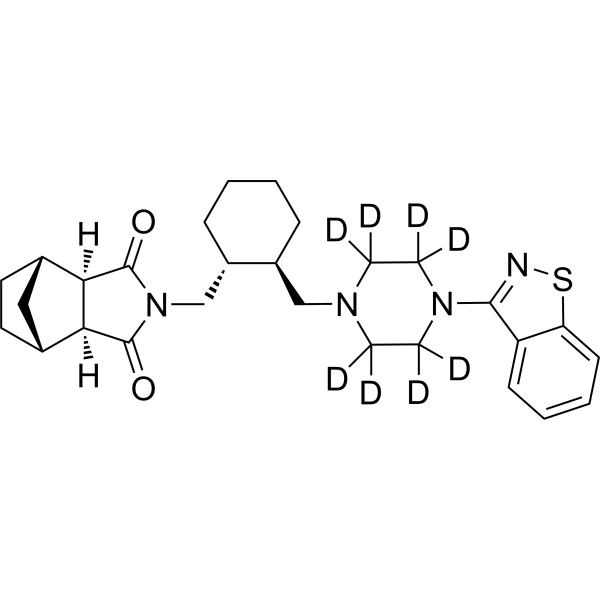 Lurasidone-d8 CAS No.1132654-54-6