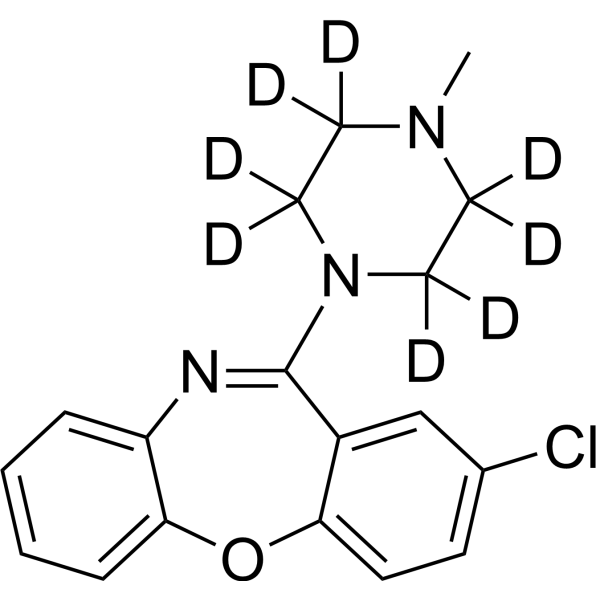 Loxapine-d8 CAS No.1189455-63-7