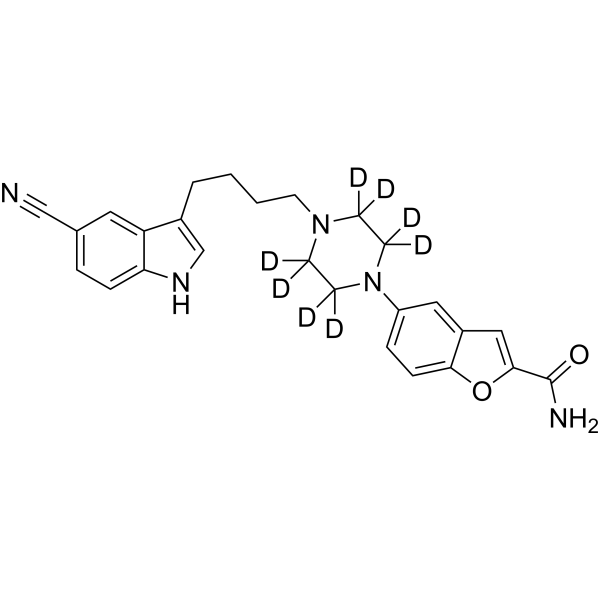 Vilazodone-d8 CAS No.1794789-93-7