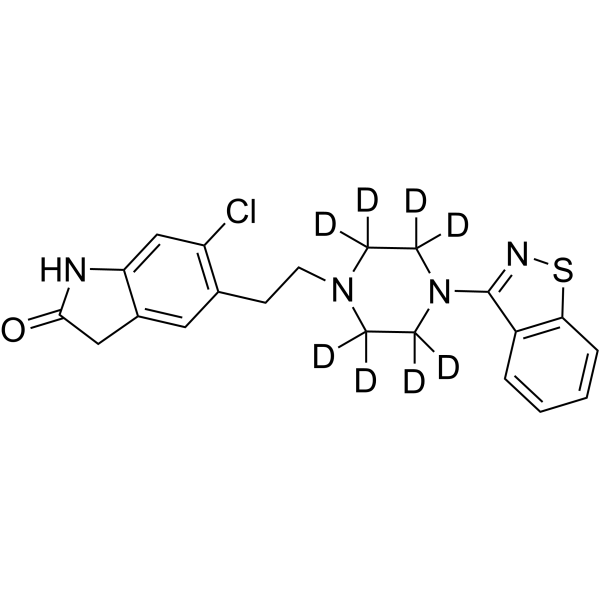 Ziprasidone-d8 CAS No.1126745-58-1