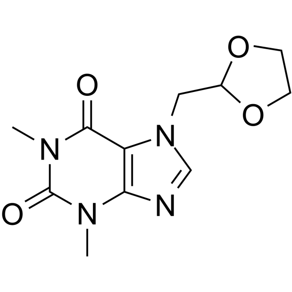 Doxofylline CAS No.69975-86-6