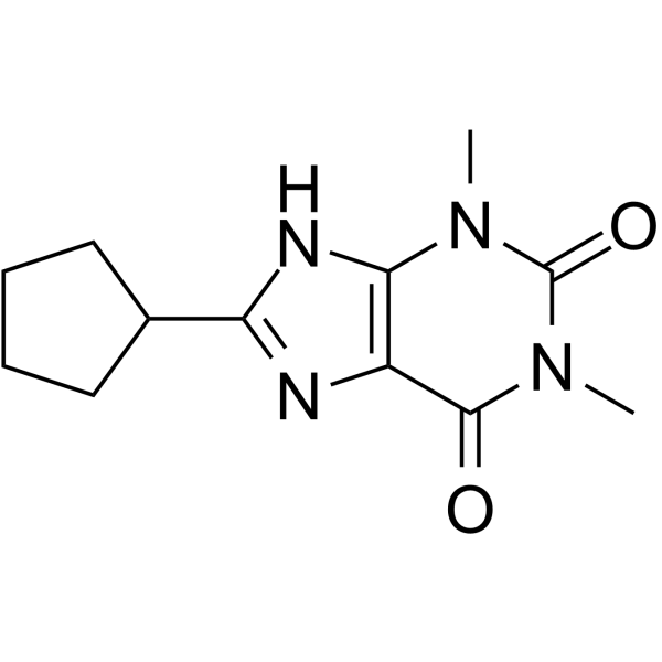 8-Cyclopentyl-1,3-dimethylxanthine CAS No.35873-49-5