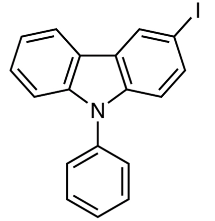 3-Iodo-9-phenylcarbazole      CAS:502161-03-7