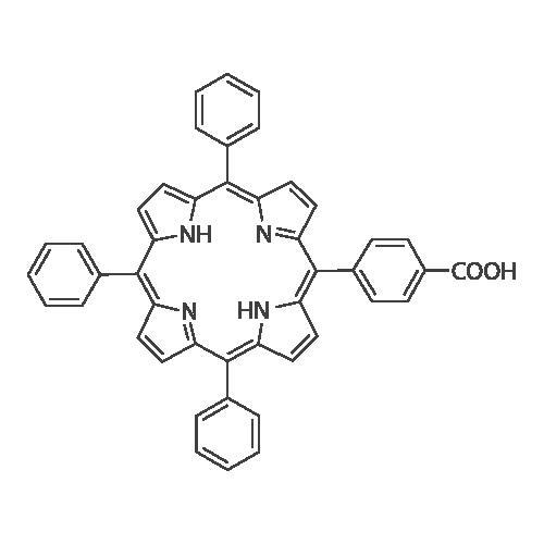 5-(4-CArboxyphenyl)-10,15,20-triphenylporphyrin CAS :95051-10-8