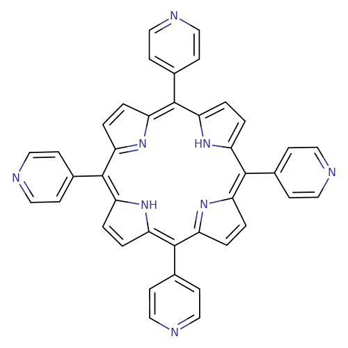 5,10,15,20-Tetra(4-pyridyl)porphyrin CAS:16834-13-2