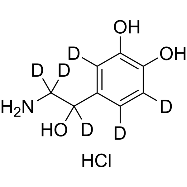 DL-Norepinephrine-d6 hydrochloride CAS No.1219803-04-9