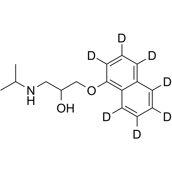 Propranolol-d7 (ring-d7) CAS No.344298-99-3